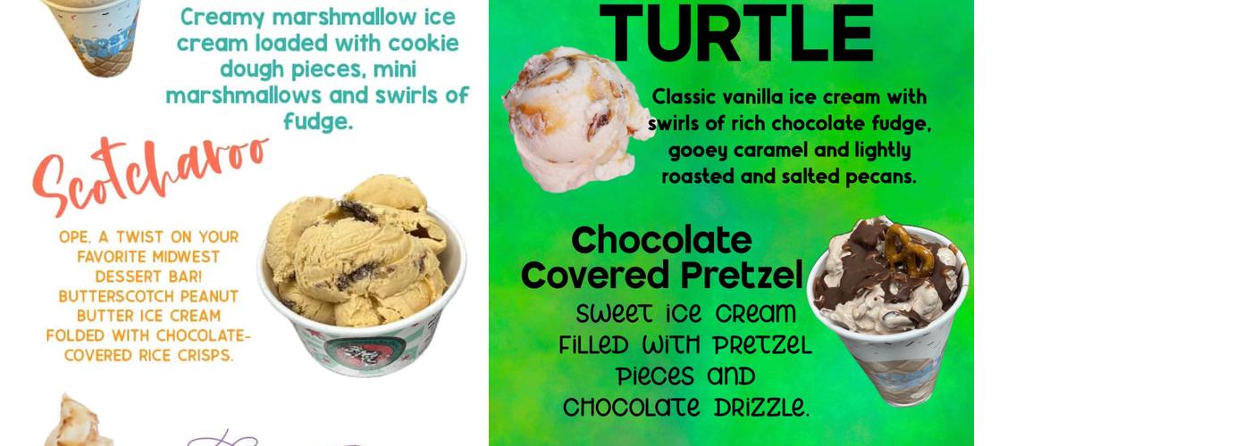Frosty Freeze Menu