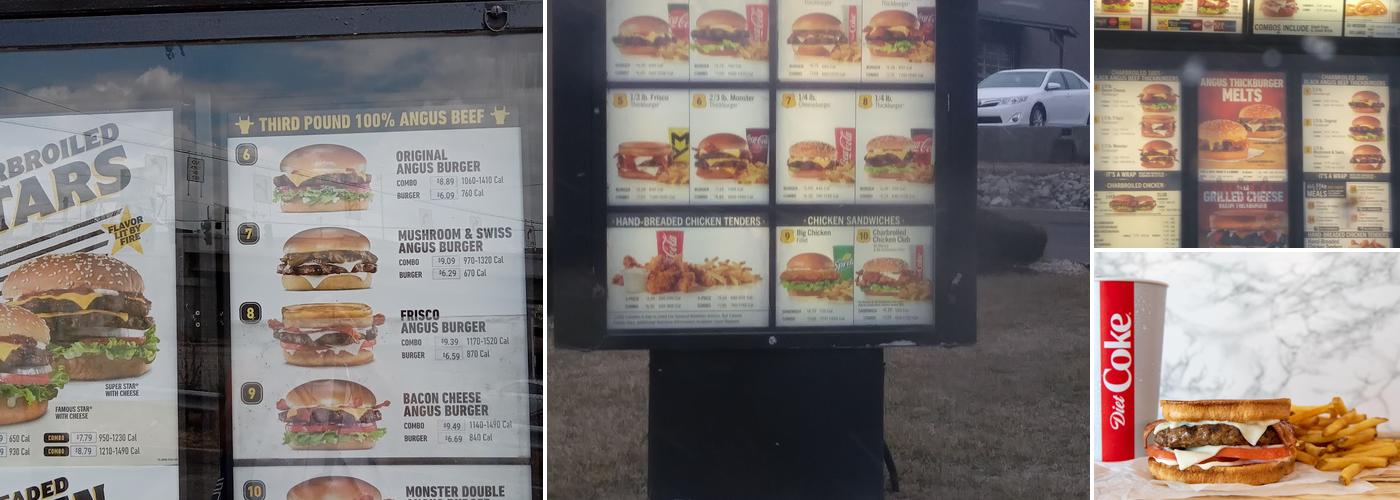 Hardee’s Menu