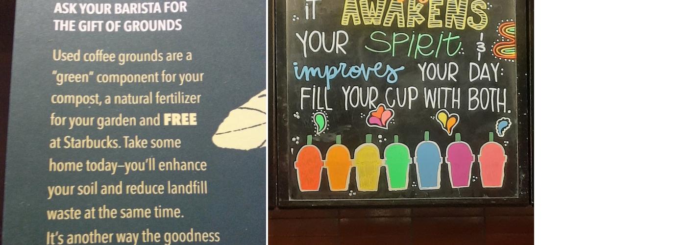 Starbucks Menu