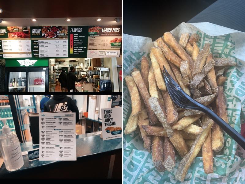 Wingstop Menu