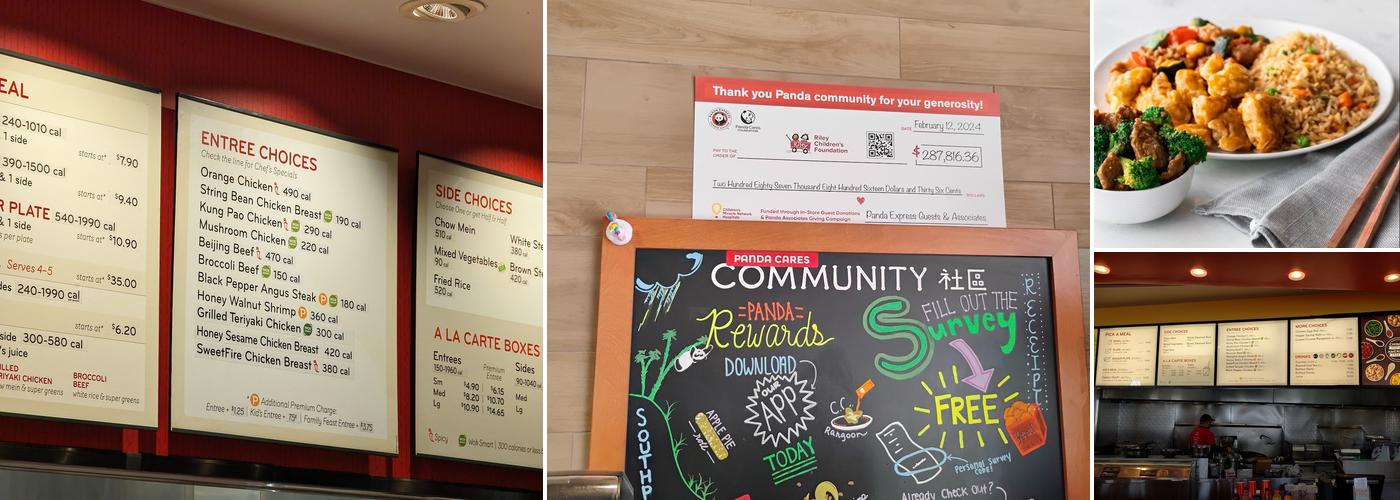 Panda Express Menu