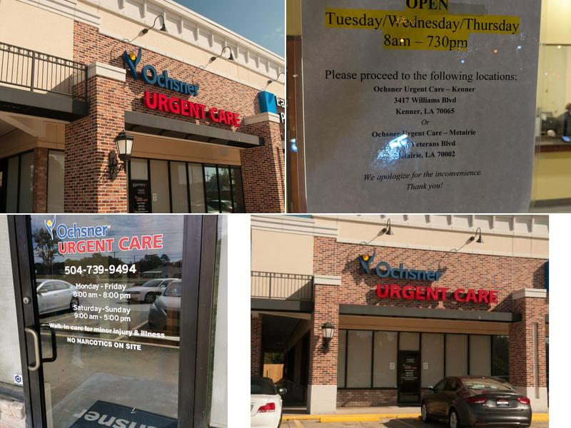 Ochsner Urgent Care & Occupational Health - River Ridge