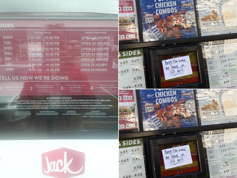 Jack in the Box Menu