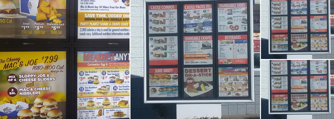 White Castle Menu