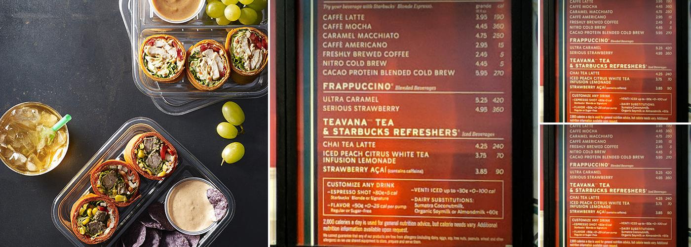 Starbucks Menu