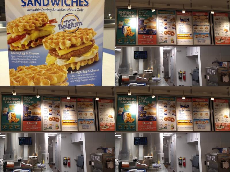 White Castle Menu