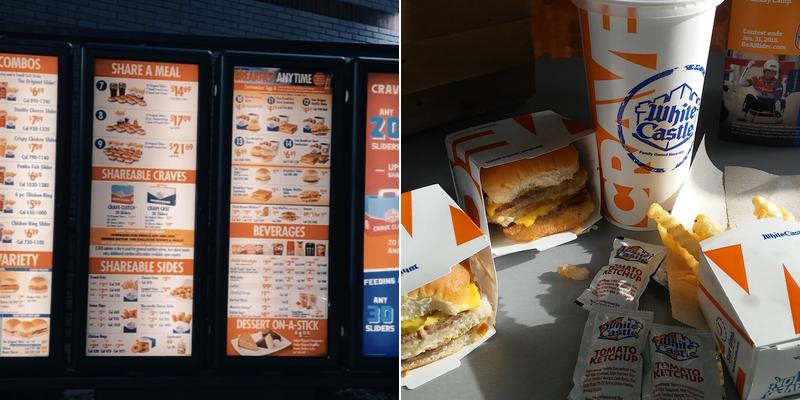 White Castle Menu