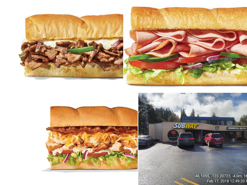 Subway 305 Columbia River Hwy, Clatskanie