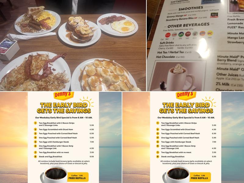 Denny's Menu