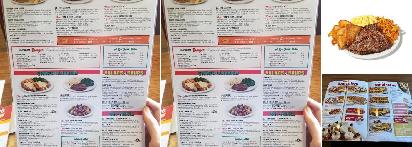 Denny's Menu
