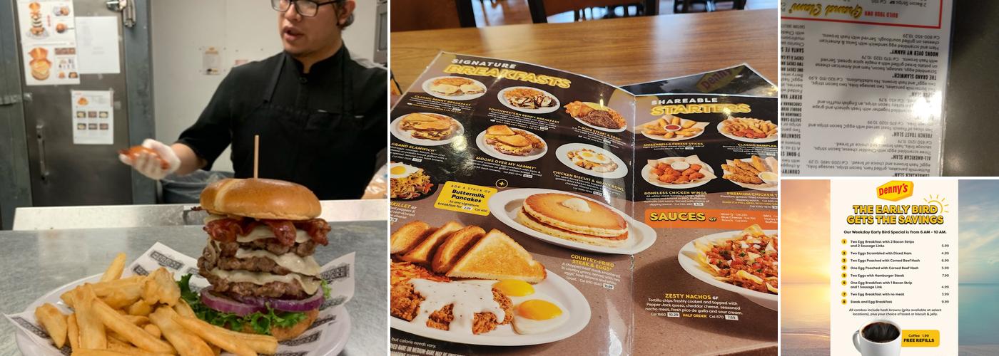 Denny's Menu