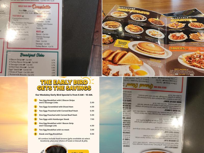 Denny's Menu