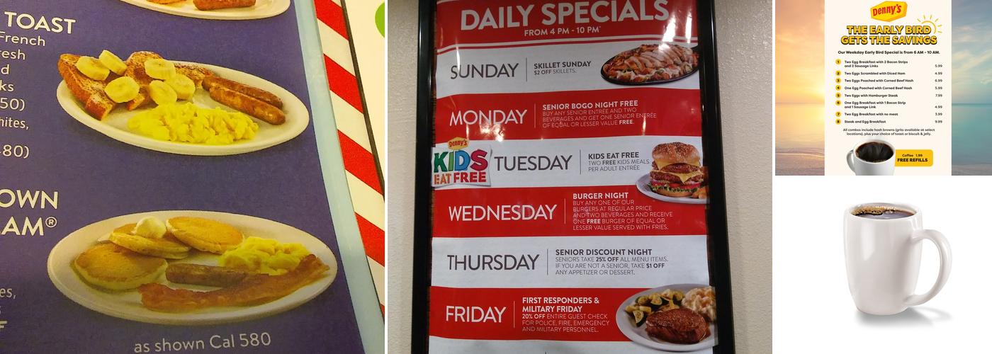 Denny's Menu