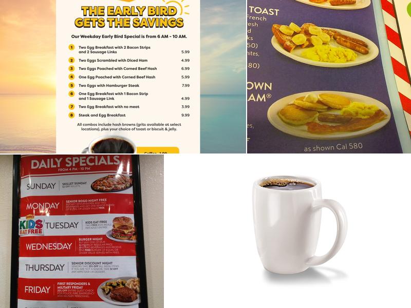 Denny's Menu
