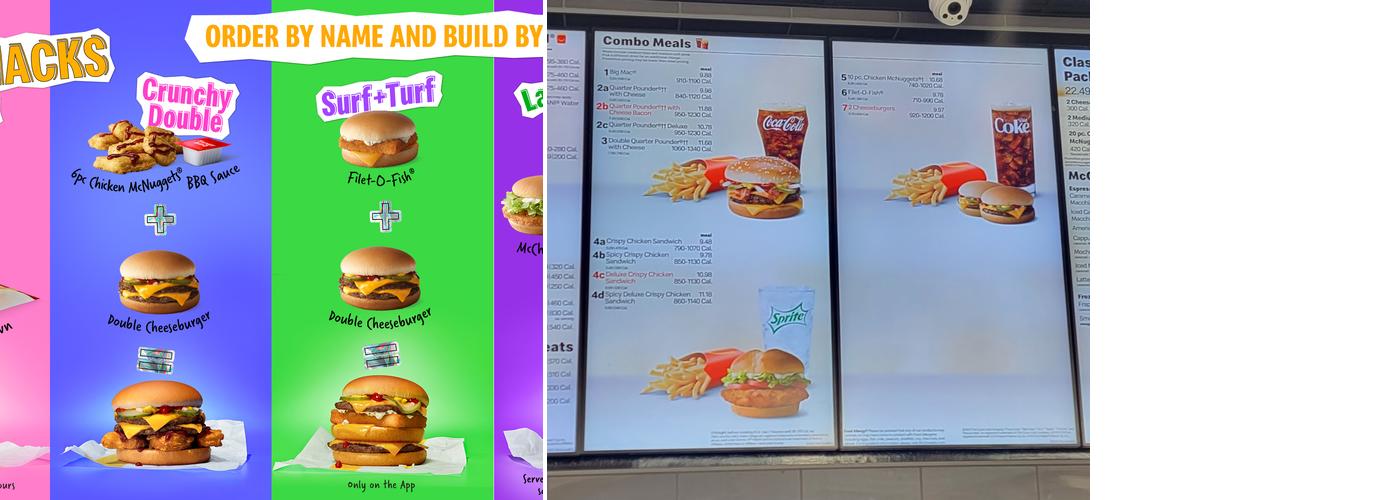 McDonald's Menu