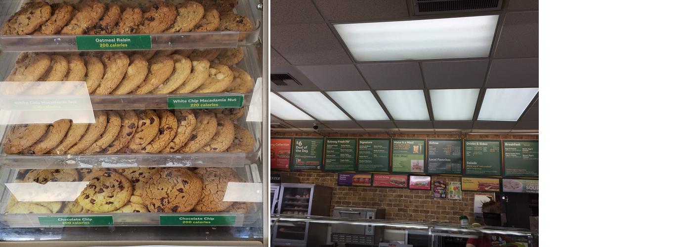 Subway Menu