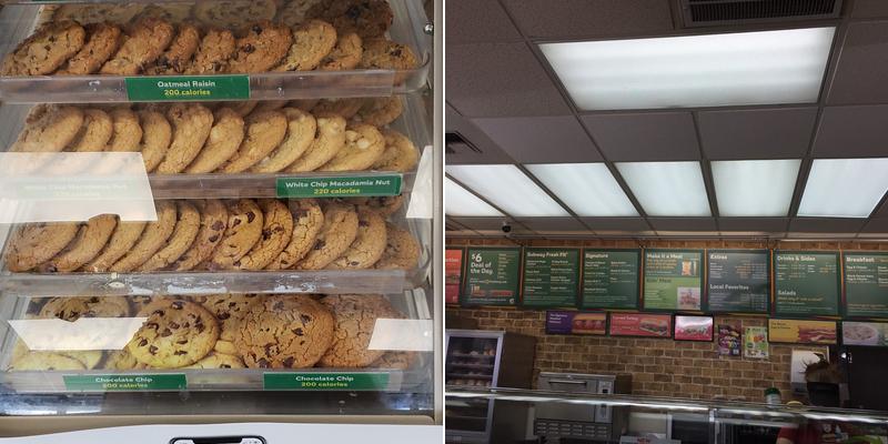 Subway Menu