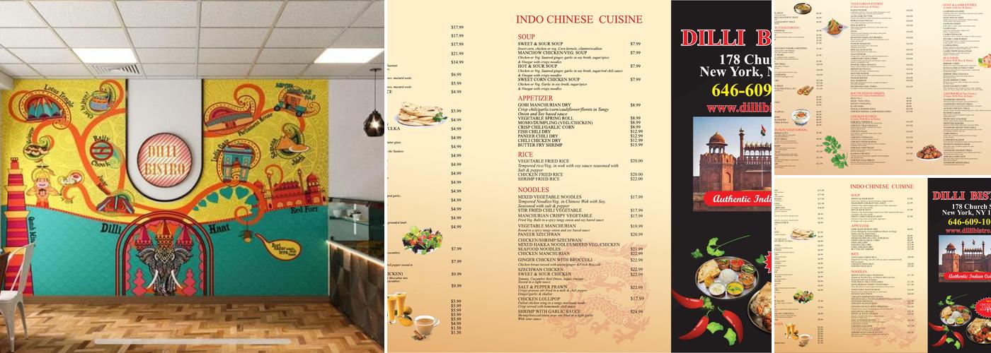 Dilli Bistro Menu