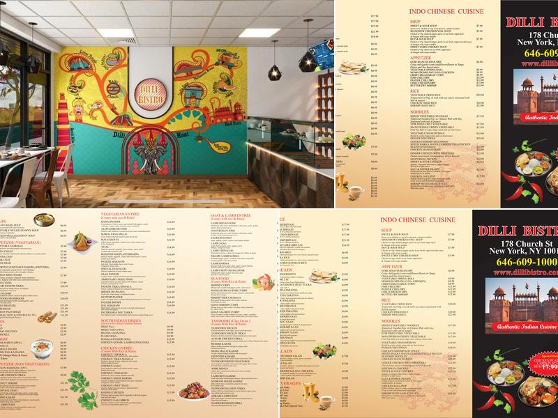 Dilli Bistro Menu