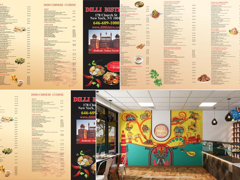 Dilli Bistro Menu