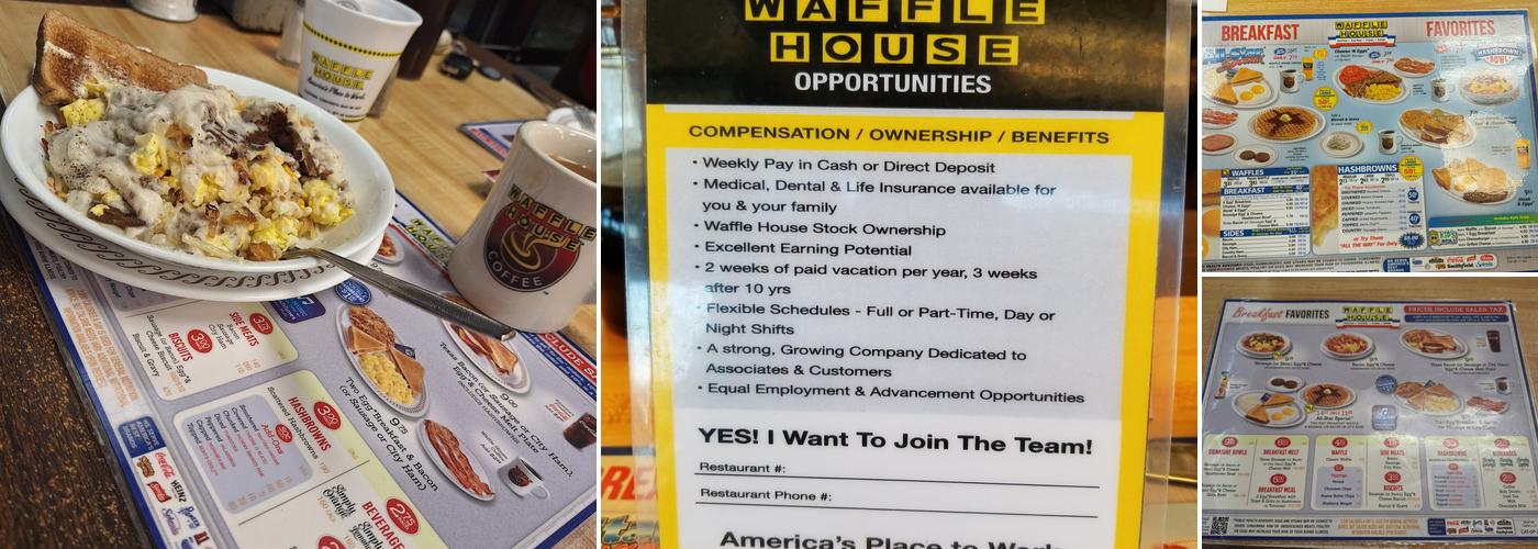 Waffle House Menu