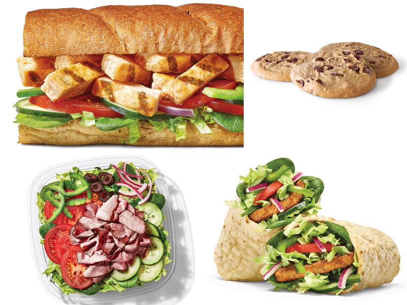 Subway Menu
