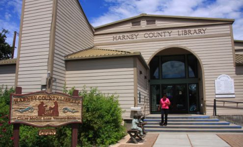 Harney County Library Burns
