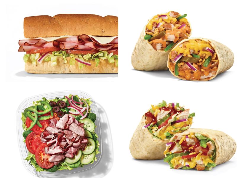 Subway Menu