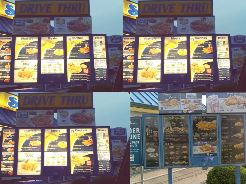 Long John Silver's Menu