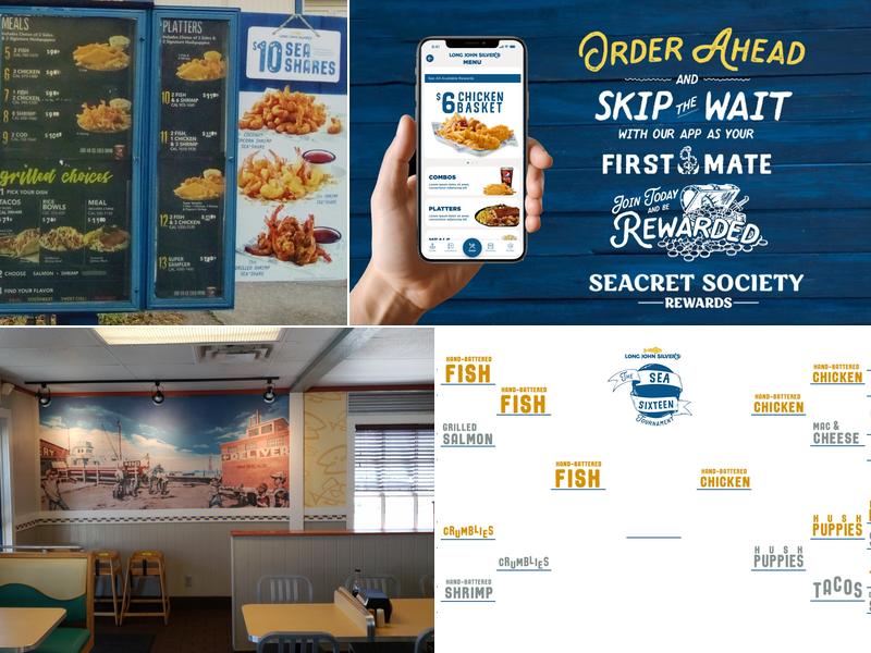 Long John Silver's Menu