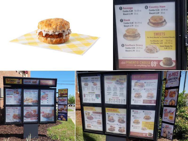 Bojangles Menu