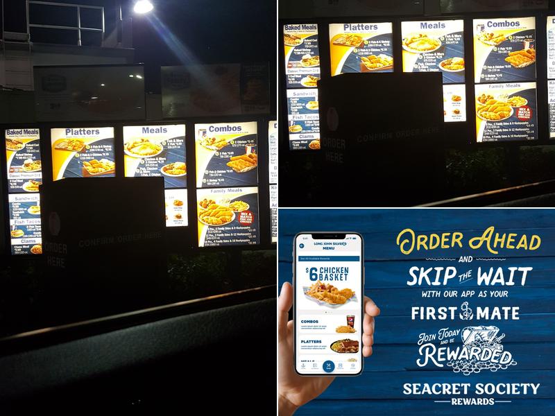 Long John Silver's Menu