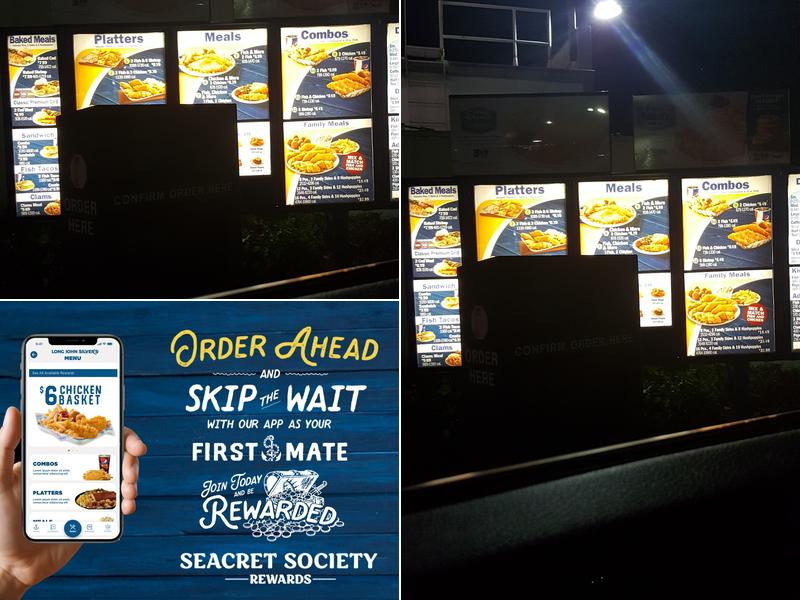 Long John Silver's Menu