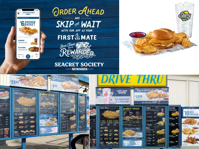 Long John Silver's Menu