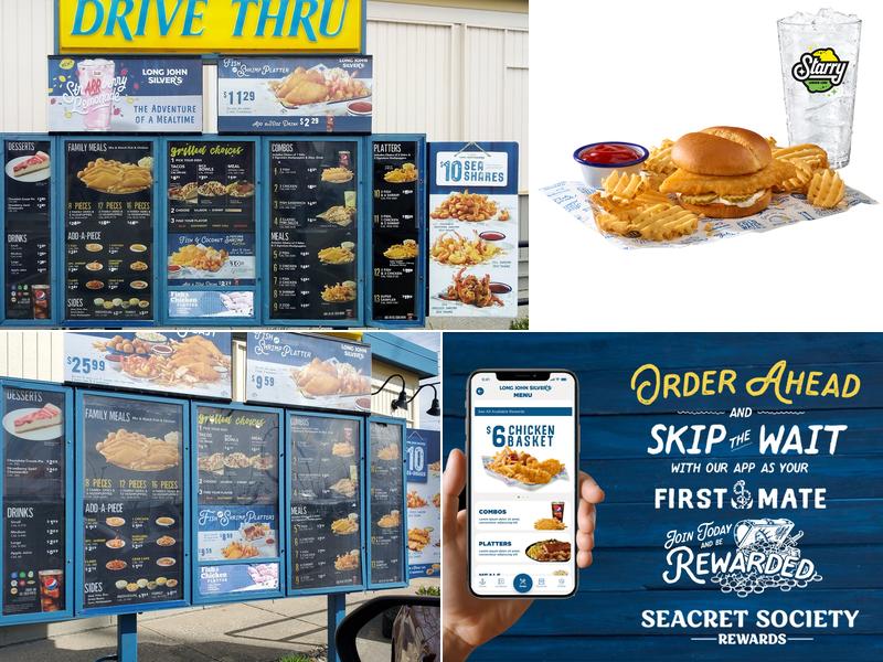 Long John Silver's Menu
