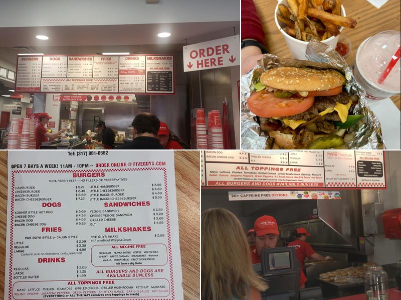 Five Guys Menu