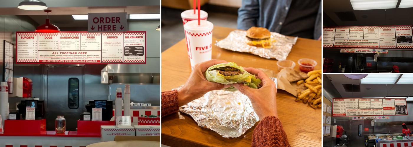 Five Guys Menu