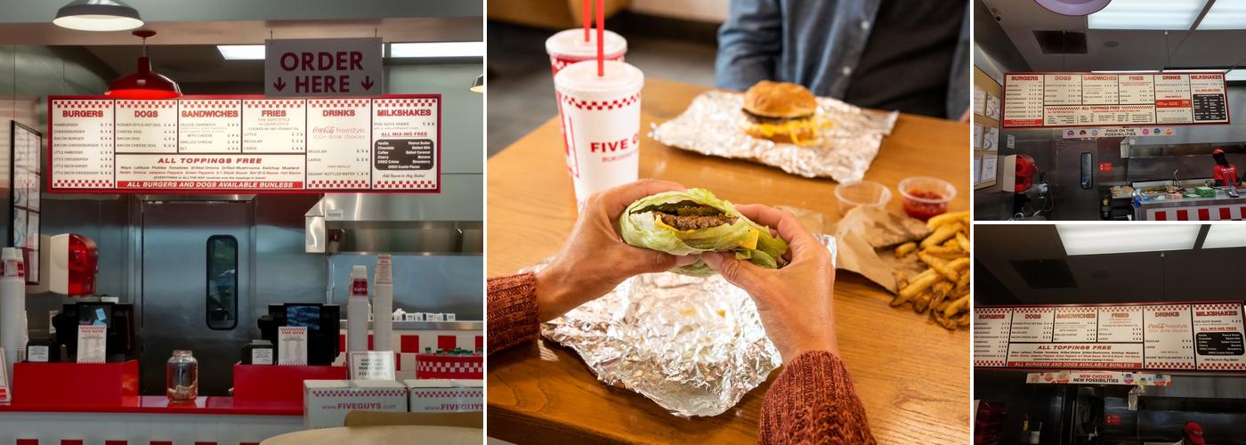 Five Guys Menu