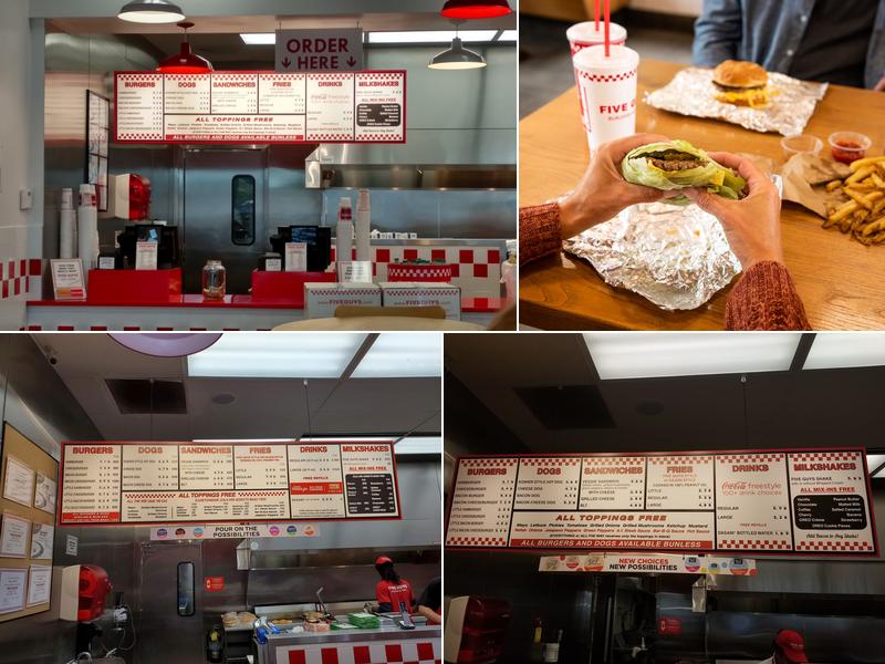 Five Guys Menu