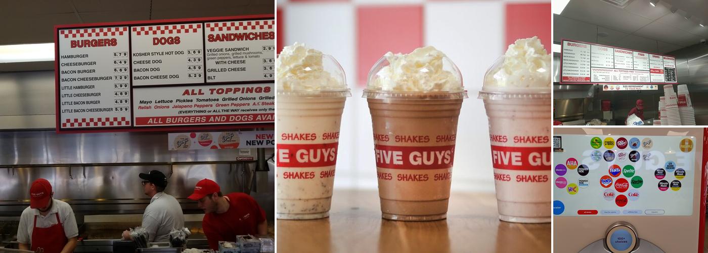 Five Guys Menu