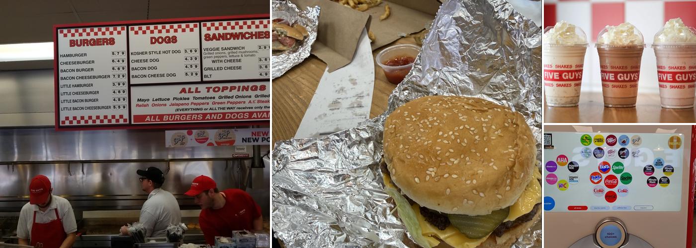 Five Guys Menu