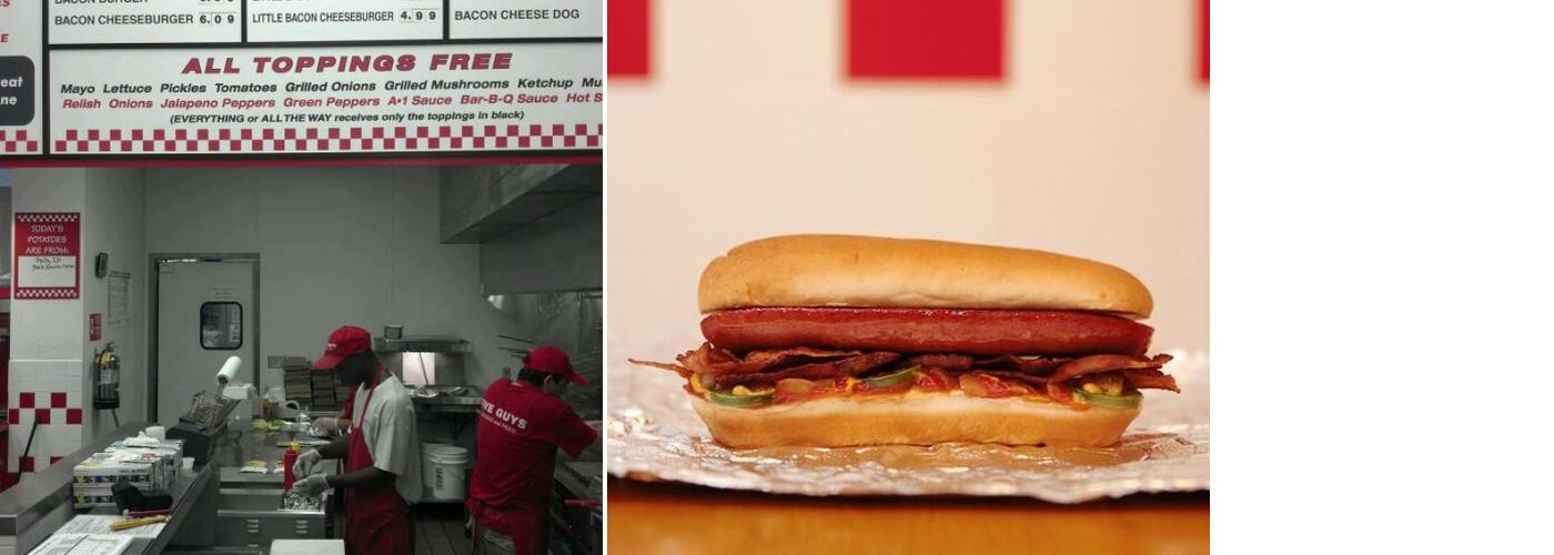 Five Guys Menu