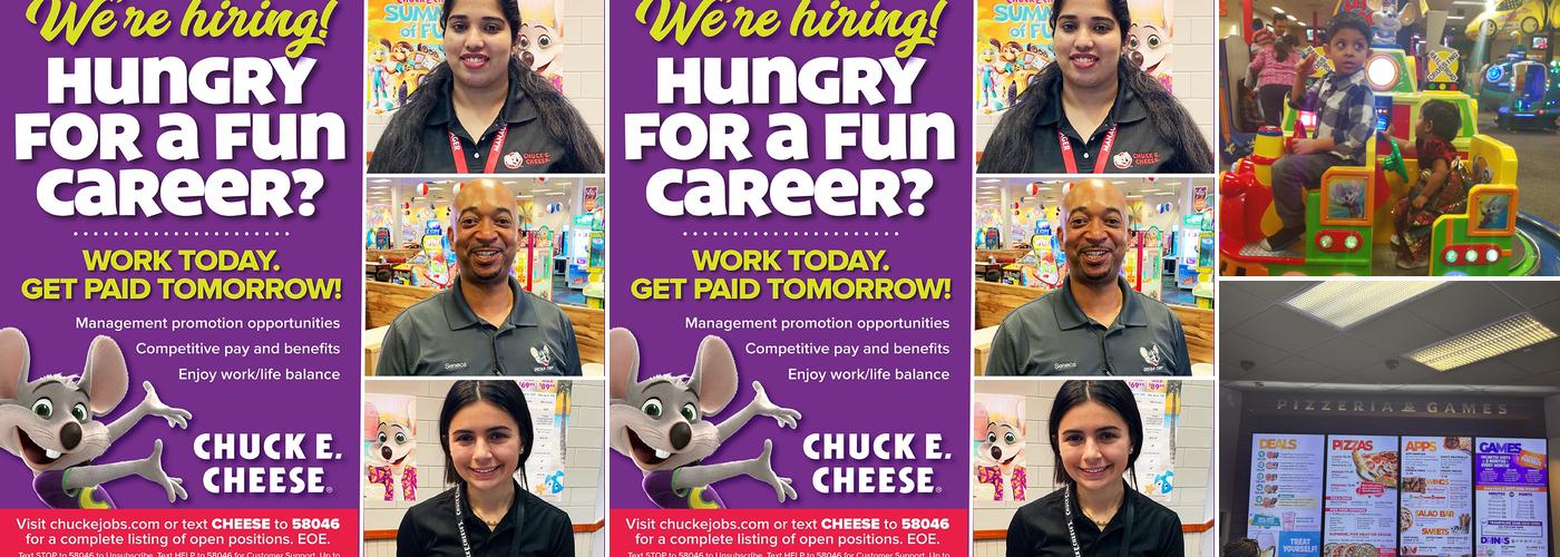 Chuck E. Cheese Menu