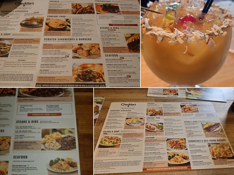 Cheddar's Scratch Kitchen Menu
