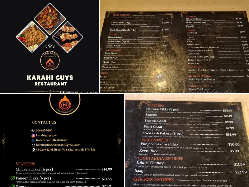 Karahi Guys Restaurant Menu