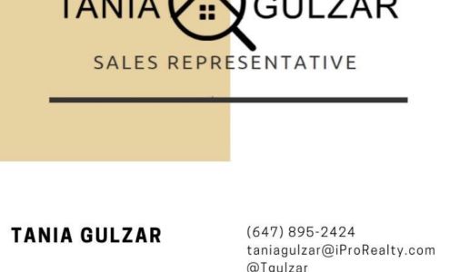 Tania Gulzar iPro Realty