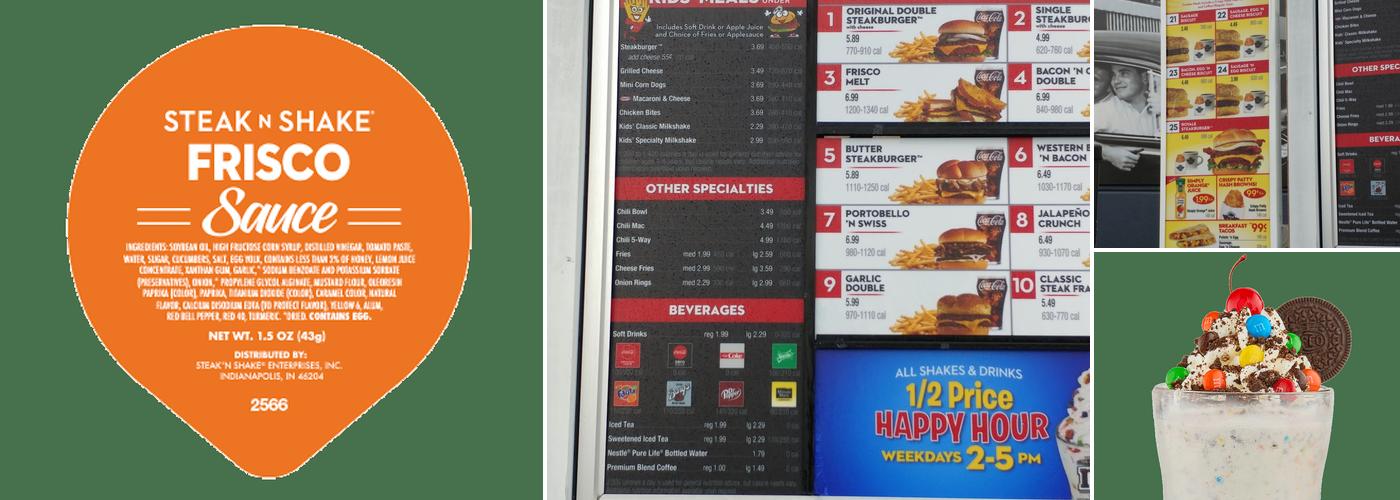 Steak 'n Shake Menu