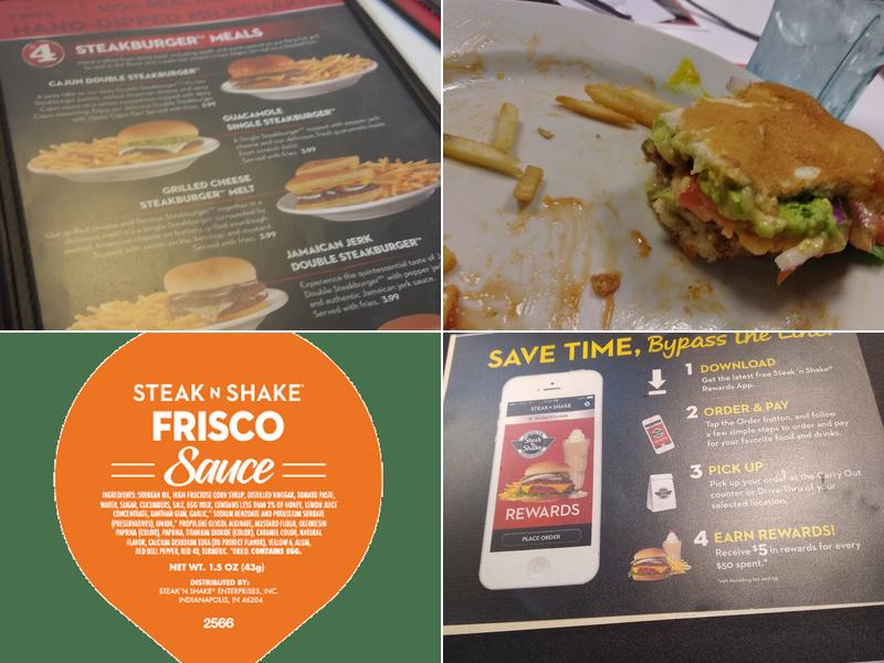 Steak 'n Shake Menu