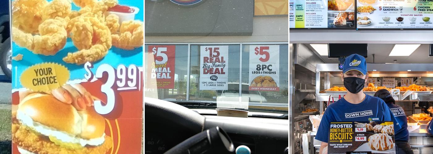 Church's Texas Chicken Menu