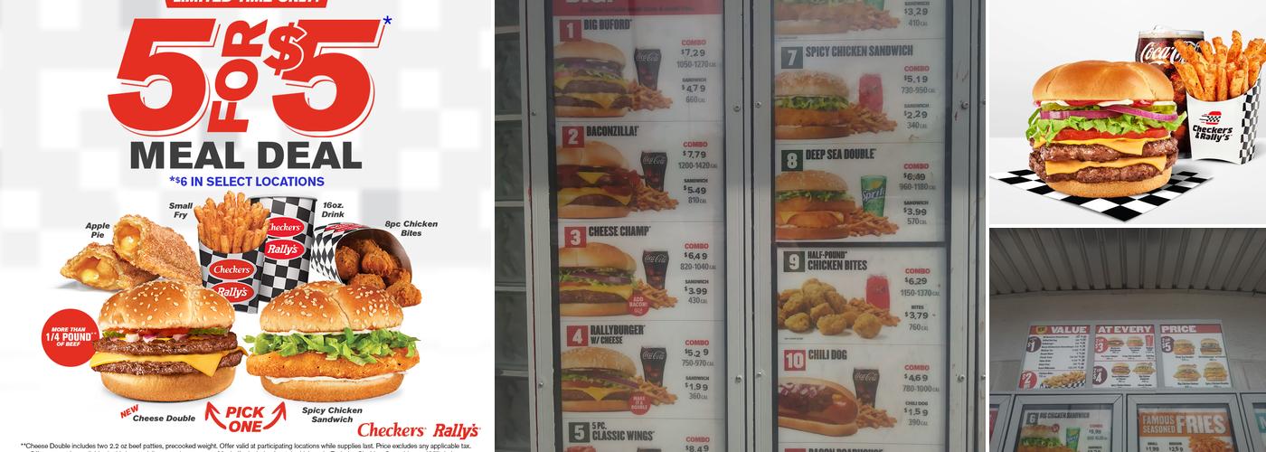 Rally's Menu
